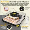 couveuse 48 œufs avec retournement automatique, réglage Voir les images du produit 2