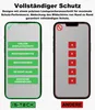 2x iPhone 12 Mini 3D Full Cover Echt Panzer Schutz Glas Produktbild-Vorschau 5