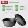 BIOL Dutch Oven 12 Liter aus Gusseisen – Eingebrannter Produktbild-Vorschau 2