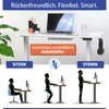 AMBINESS Höhenverstellbarer Schreibtisch FlexxPro | Produktbild-Vorschau 3