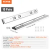Two drawer slides are shown, with dimensions and specifications listed below. Produktbild-Vorschau
