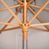 Sekey 300 x 200 cm Sonnenschirm Rechteckig Holz Produktbild-Vorschau 2