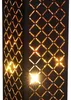LED Textil Stehleuchte, schwarz, blattgold, H 118 cm Produktbild-Vorschau 6