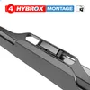 HYBROX FRONT Scheibenwischer kompatibel mit BMW - 8er (1990 Produktbild-Vorschau 5