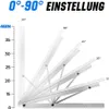 2er Set PV Halterung 118cm Verstärkter Solarmodul Produktbild-Vorschau 6