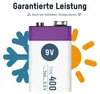 ANSMANN Akku 9V E-Block Typ-C Anschluss Li-Ion 340mAh, 1 Produktbild-Vorschau 3