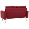 VidaXL 288710, Rot, Pinienwald, Polyester, Gummibaumholz, Produktbild-Vorschau 5