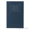 A blue book safe with the title 'The New ENGLISH Dictionary' embossed on the front. Produktbild-Vorschau