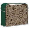 vidaXL Přístřešek na palivové dřevo zelený 120x45x100 cm Náhled obrázku produktu 3