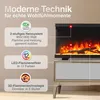KAMINIO Elektrický krb LEA - Elektrický krb 3 v 1 s Náhľad obrázku produktu 3