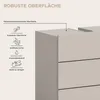 Waschbeckenunterschrank Vira Xonox - Melamin Cashmere - Produktbild-Vorschau 11