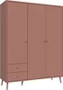 Forte SHERBROOKE Kleiderschrank 150 160, Skandi-Stil, Produktbild-Vorschau 3