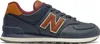 New Balance Sneakers 574 in NB NAVY color size 40.5 Podgląd zdjęcia produktu 24