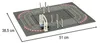 Piste de voiture de course de police 51x38,5cm Voir les images du produit 8