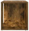 vidaXL Odkládací stolek Smoked Oak 33x33x34,5 cm výrobek ze Náhled obrázku produktu 6