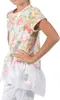 Mädchen Tunika mit Volant und Tüll 30366 Hellblau Rose Produktbild-Vorschau 3