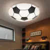 RGB LED Deckenleuchte, dimmbar, Fußball-Design, D 30 cm Produktbild-Vorschau 2