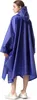 Regenponcho Damen Wiederverwendbar Cycling Regenjacke mit Produktbild-Vorschau 2
