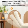 Sillón reclinable HOMCOM con reposapiés, sillón de masaje Vista previa de la imagen del producto 6