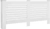 vidaXL Copriradiatore bianco 172×19×81,5 cm MDF Anteprima dell’immagine prodotto 1