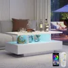 Puluomis konferenční stolek se zásuvkou, světelný pás RGB s Náhled obrázku produktu 1
