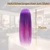 Desire of Goods Übungskopf Friseurkopf Lila – mit Produktbild-Vorschau 6