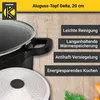 Karl Krüger 22020D Aluguss-Topf "Delta" mit Glasdeckel, 20 Produktbild-Vorschau 3