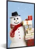MuchoWow® Gerahmtes Poster Ein Schneemann mit Produktbild-Vorschau 1