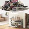 WOLTU Schuhregal Schuhablage, Ständer 4 Schicht für 16 Produktbild-Vorschau 8