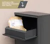 Westmann Stahl Boîte à paquets Pepe Anthracite 50x39x114 cm Voir les images du produit 5