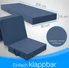 ELONEO Klappmatratze, Gästematratze, 3-teilige Produktbild-Vorschau 2