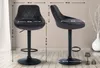 CLP 2er Set Barhocker Lazio Samt höhenverstellbar und 360 Produktbild-Vorschau 3