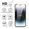 A screen protector for a smartphone is shown with feature icons and text. Produktbild-Vorschau