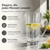 Wasserkrug Wasserkaraffe Hochwertige Glas Karaffe Wasser Produktbild-Vorschau 4