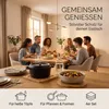 4er Set Bambus-Untersetzer 16x16 cm – Hochwertig, Stilvoll Produktbild-Vorschau 5