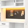 Buffetkast, 185x145x40 cm, met stopcontact, Productafbeelding-voorbeeld 8