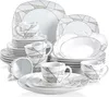 Porcelánový jídelní servis VEWEET, 30dílný kombinovaný Náhled obrázku produktu 1