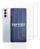 A smartphone with camera protectors and screen protectors. Produktbild-Vorschau
