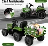 GOPLUS Elektrofahrzeuge mit Anhänger, 3-Gang Elektroauto Produktbild-Vorschau 2