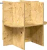 Terraire vidaXL marron 50 x 50 x 150 cm en OSB Voir les images du produit 5