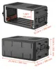 Valigia rack SucceBuy 4U, profondità 26 cm, flight case con Anteprima dell’immagine prodotto 8