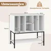 COSTWAY Support de platine vinyle, meuble d'appoint avec Voir les images du produit 4