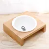 PETSTORY Ceramic Katzennapf mit Bambusständer 150ml Produktbild-Vorschau 3