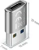 deleyCON USB C Adapter (2 Stück) USB 3.0 5Gbps USB C Buchse Produktbild-Vorschau 7