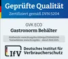 GN Behälter Gastronorm 1/2 65 mm aus Edelstahl GVK ECO Produktbild-Vorschau 2