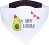 Mr. & Mrs. Panda Halstuch Avocado Geburtstag - Weiß - Produktbild-Vorschau 1