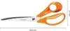 Fiskars 1005151 Fiskars forbici professionali per tessuti Anteprima dell’immagine prodotto 4