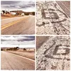 Wanduhr - Rund - Glasuhr - USA Route 66 Reise - 30x30cm - Produktbild-Vorschau 8