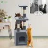 VOUNOT® Kratzbaum Klein, Katzenbaum für Katzen, Stabil Produktbild-Vorschau 7
