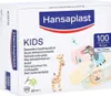 The image shows the packaging of Hansaplast Kids bandages. Produktbild-Vorschau